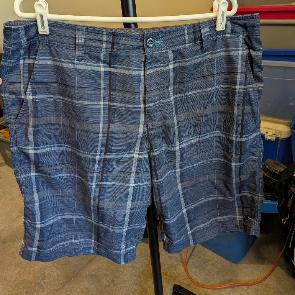 O'Neill Navy Blue Plaid Hybrid